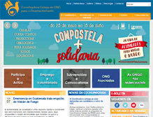 Tablet Screenshot of galiciasolidaria.org